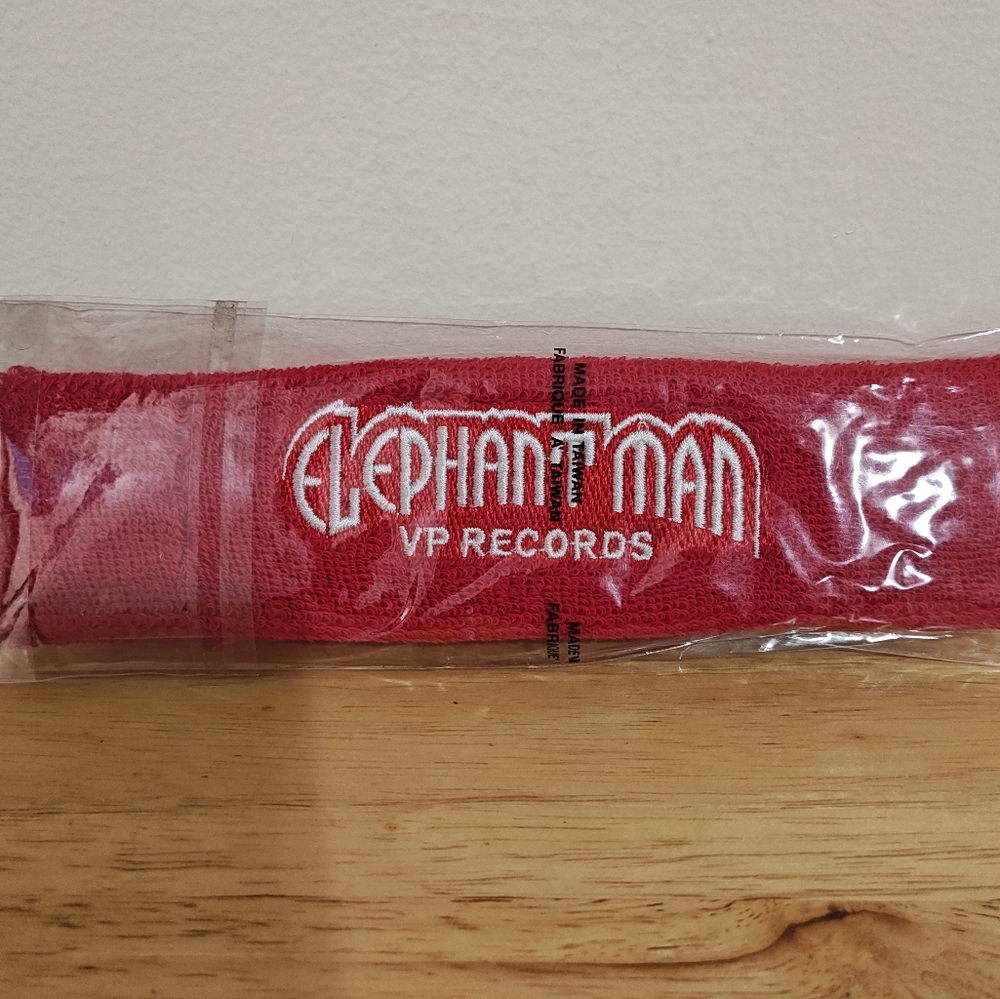 BNWT Elephant Man VP Records Headband Dancehall Reggae Music Jamaica RepJA NBA